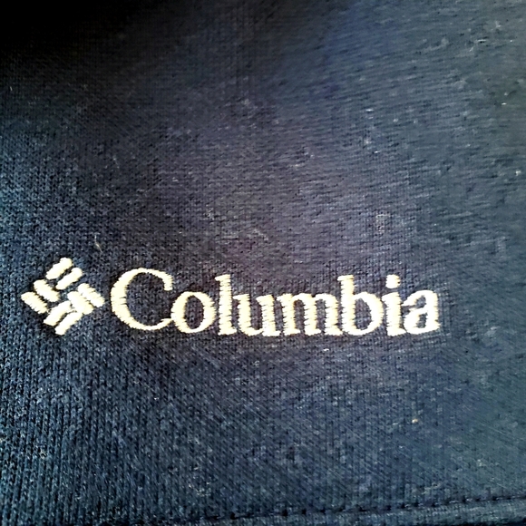 NWOT Mens Columbia Hart ll Half Zip Jacket XXL- Navy Blue - Picture 5 of 10